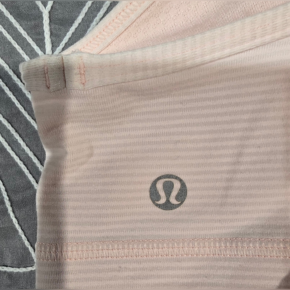 Lululemon No Limits Tank In Light Pink Size 4 - Picture 5 of 8